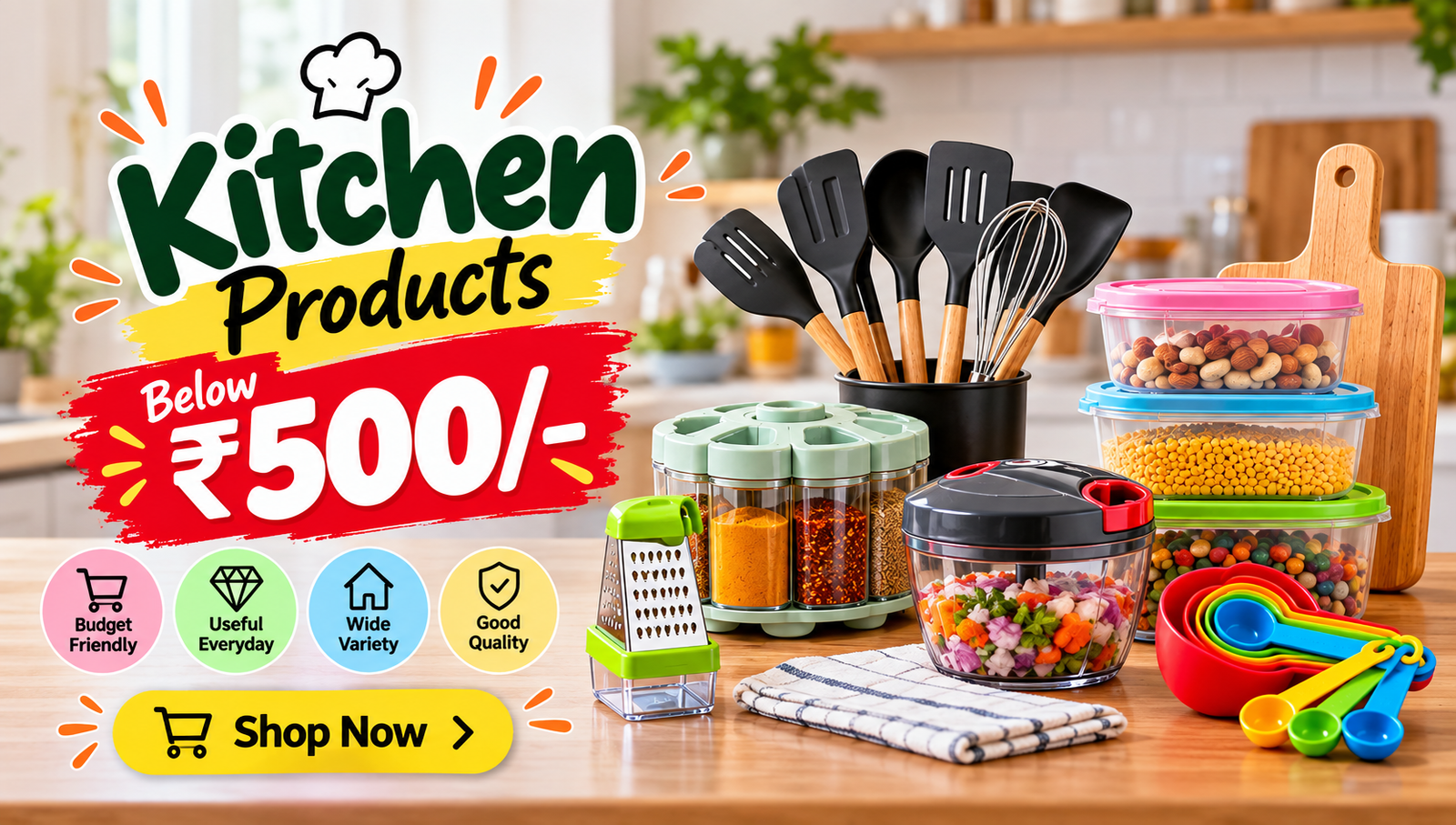 Kitchen Products Below Rs500
