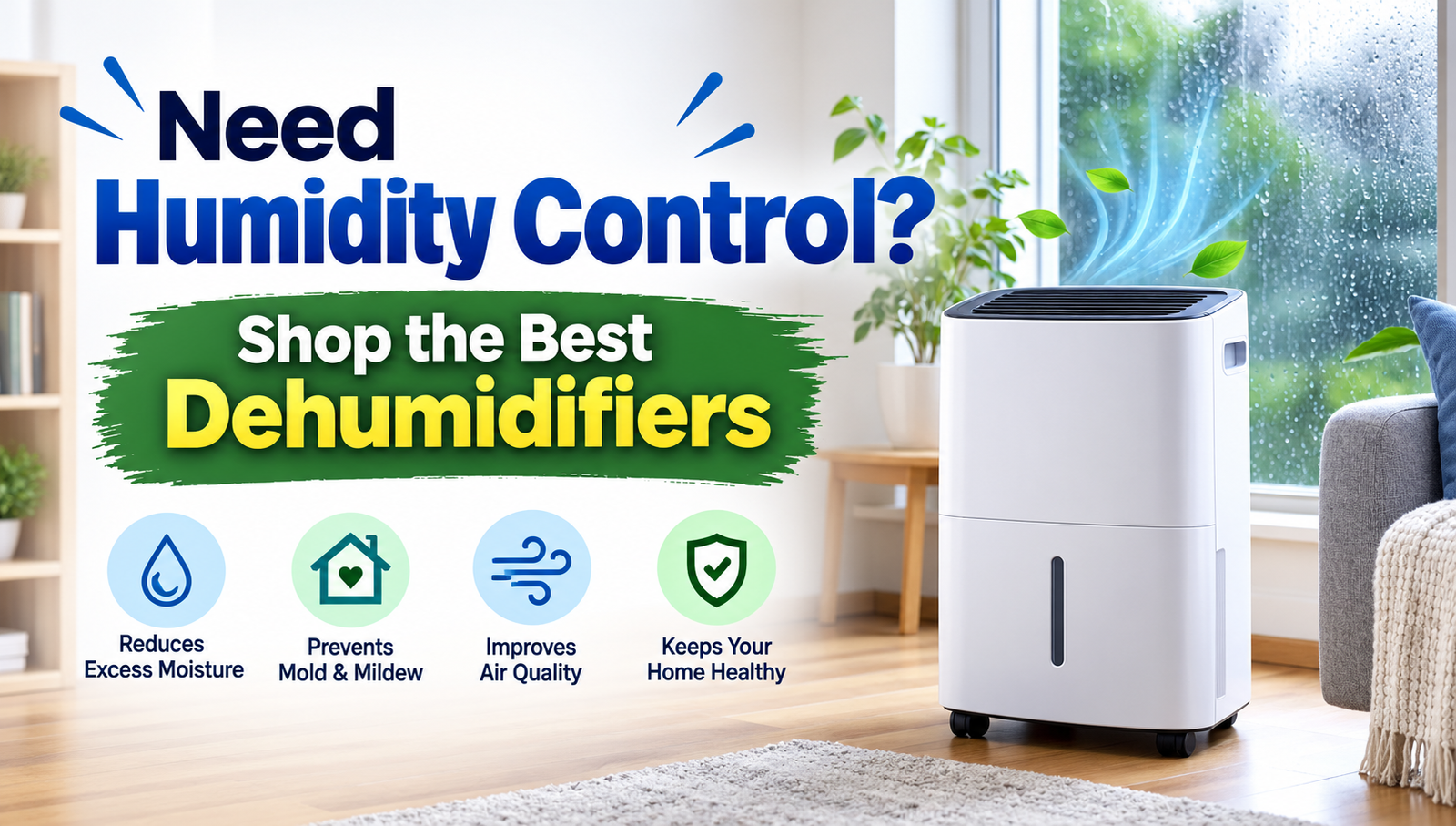 Need Humidity Control? Shop the Best Dehumidifiers