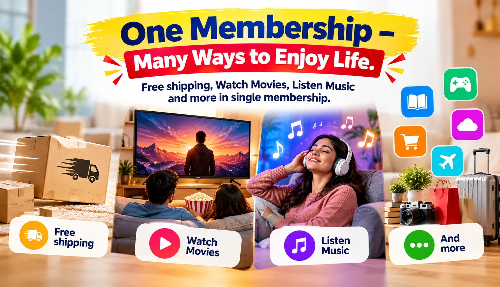 One Membership – Many Ways to Enjoy Life