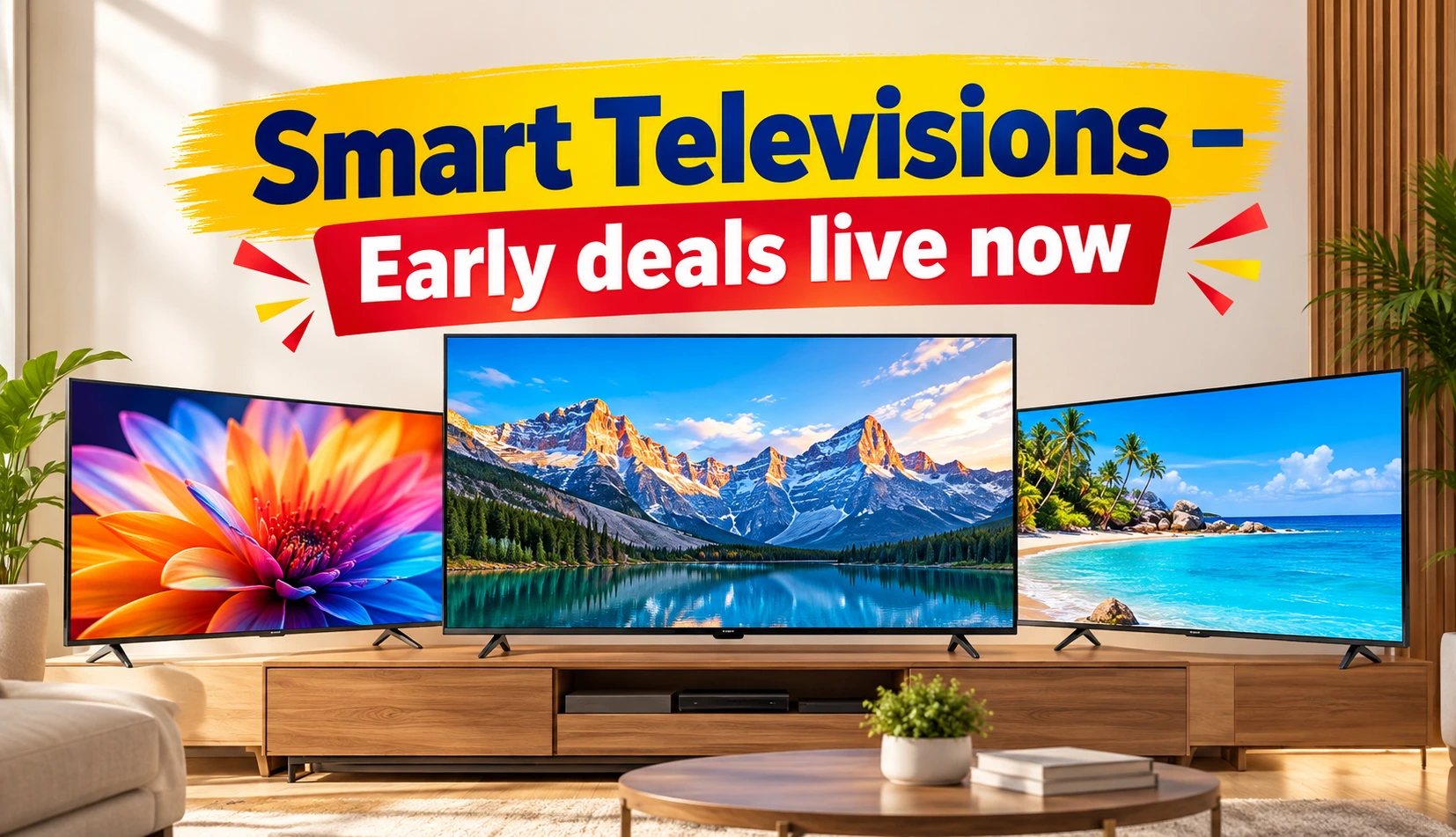 Smart Televisions – Early deals live now