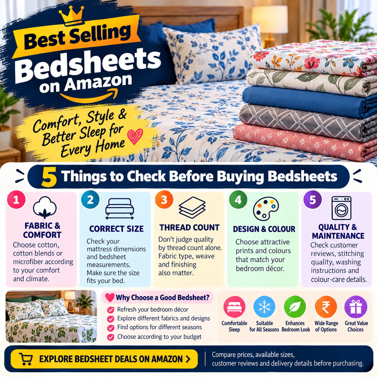 Best Selling Bedsheets