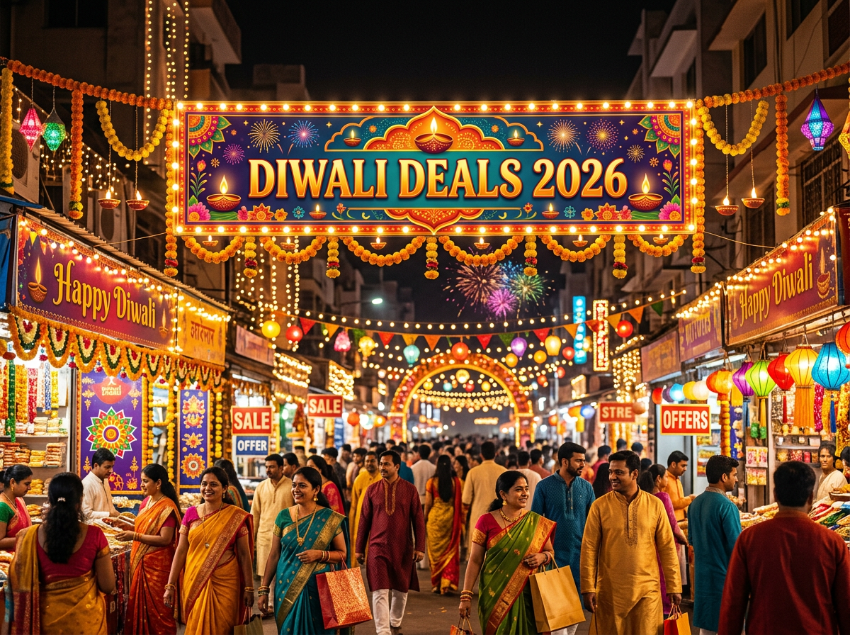 Diwali deals 2026 in India featuring festive home decor, gifts and shopping ideas